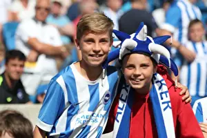 Sea of Supporters: Brighton and Hove Albion vs Atletico de Madrid at American Express Community Stadium (06AUG17)