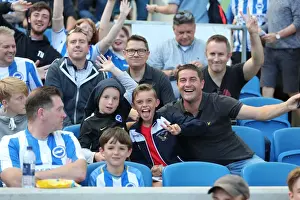 Sea of Supporters: Brighton and Hove Albion vs Atletico de Madrid at the American Express Community Stadium (06AUG17)