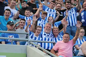 Sea of Supporters: Brighton and Hove Albion vs Atletico de Madrid at American Express Community Stadium (06AUG17)