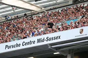 Sea of Supporters: Brighton and Hove Albion vs Atletico de Madrid at the American Express Community Stadium (06AUG17)