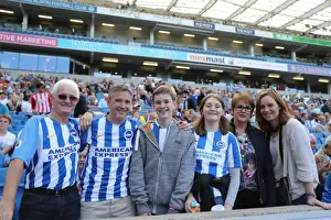 Sea of Supporters: Brighton and Hove Albion vs Atletico de Madrid at the American Express Community Stadium (2017)