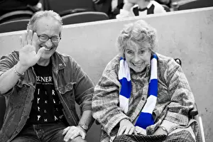 Crowd Shots At The Amex - 2013-14 Prints: Seafront Sea of Supporters: Brighton & Hove Albion Crowd Shots at the Amex Stadium (Derby County)