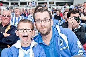 Images Dated 25th August 2012: Seaside Passion: Brighton & Hove Albion FC Crowds at the Amex Stadium 2012-2013
