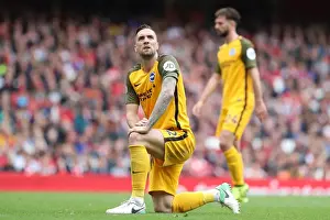 Arsenal 01OCT17 Prints: Shane Duffy Faces Off Against Arsenal: Premier League Showdown (01OCT17)