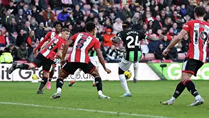 Scores A Goal 0 4 Prints: Sheffield United v Brighton and Hove Albion Premier League 18FEB24