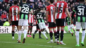Scores A Goal 0 4 Prints: Sheffield United v Brighton and Hove Albion Premier League 18FEB24