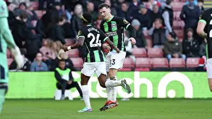 Scores A Goal 0 4 Prints: Sheffield United v Brighton and Hove Albion Premier League 18FEB24