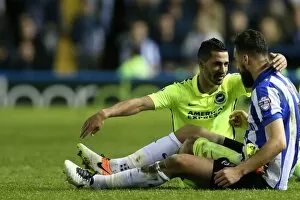 Images Dated 13th May 2016: Sheffield Wednesday v Brighton and Hove Albion Sky Bet Championship Play Off First