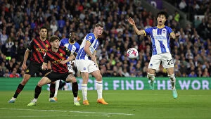 Images Dated 24th May 2023: Showdown at American Express Community Stadium: Brighton & Hove Albion vs Manchester City (May 24)