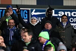 Images Dated 22nd January 2013: Showdown at Ewood Park: Brighton & Hove Albion vs. Blackburn Rovers (2012-13 Away Game)