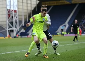 Images Dated 5th March 2016: Sky Bet Championship Clash: Preston North End vs. Brighton and Hove Albion (05MAR16)
