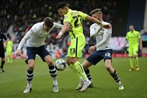 Images Dated 5th March 2016: Sky Bet Championship: Preston North End vs. Brighton and Hove Albion Clash at Deepdale (05MAR16)