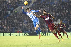 Solly March in Action: Brighton & Hove Albion vs Ipswich Town, EFL Sky Bet Championship 2017