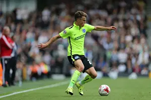 Fulham 15AUG15 Prints: Solomon March: In Action Against Fulham in Sky Bet Championship 2015 (Fulham 15AUG15)