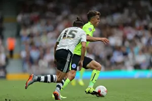 Fulham 15AUG15 Prints: Solomon March: In Action Against Fulham, Sky Bet Championship 2015 (Fulham 15AUG15)