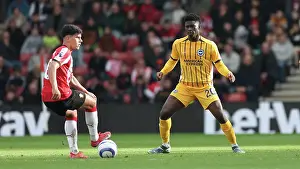 Closes Down Prints: Southampton and Brighton and Hove Albion Premier League 22FEB25