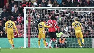 Is Called Into Action Prints: Southampton and Brighton and Hove Albion Premier League 22FEB25