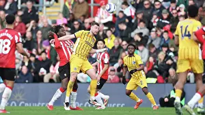St Marys Stadium Prints: Southampton and Brighton and Hove Albion Premier League 22FEB25