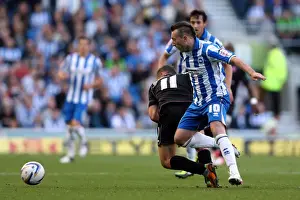 Event:bha 120929 Prints: Stephen Dobbie in Action: Brighton & Hove Albion vs Birmingham City