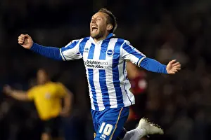 Stephen Dobbie Scores for Brighton & Hove Albion Against Peterborough United, Npower Championship 2012