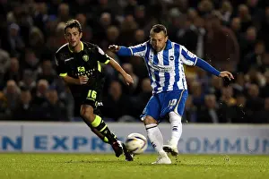 Leeds United - 02-11-2012 Prints: Stephen Dobbie Shoots: Brighton & Hove Albion vs Leeds United