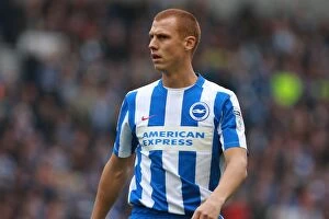 Images Dated 29th October 2016: Steve Sidwell in Action: Brighton & Hove Albion vs. Norwich City, EFL Sky Bet Championship (29OCT16)