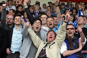 Images Dated 16th April 2011: Thrilling Away Victory: Brighton & Hove Albion at Walsall, Season 2010-11