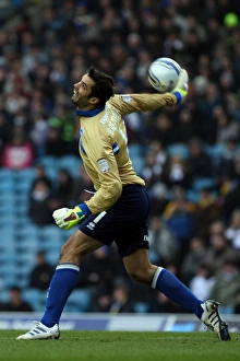 Leeds United - 11-02-12 Prints: Thrilling Encounter: Brighton & Hove Albion vs. Leeds United (Away) - 2011-12 Season
