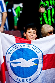 West Ham United - 14-04-2012 Prints: A Thrilling Encounter: Brighton & Hove Albion vs
