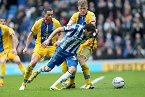 2013 Prints: Thrilling Performance by Will Buckley: Brighton & Hove Albion vs