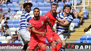 Jostles For Position Prints: Thrilling Pre-Season Clash: Reading vs