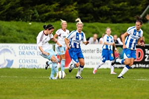 Women's Match Prints: Thrilling Showdown: Brighton & Hove Albion vs