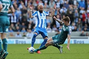 Images Dated 17th April 2017: A Tight Championship Battle: Brighton and Hove Albion vs. Wigan Athletic (17APR17)
