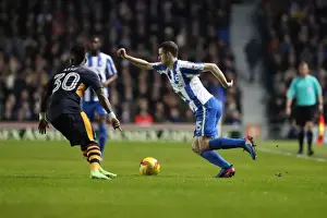 Newcastle United 28FEB17 Prints: Tight EFL Sky Bet Championship Clash: Brighton & Hove Albion vs