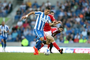 Nottingham Forest 12AUG16 Prints: Tomer Hemed Scores: Brighton & Hove Albion vs