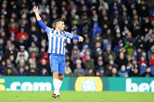 Burnley 16DEC17 Prints: Tomer Hemed Scores: Brighton & Hove Albion vs Burnley (16DEC17)