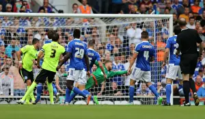 Ipswich Town 29AUG15 Prints: Tomer Hemed Scores the Game-Winning Goal: Ipswich Town vs