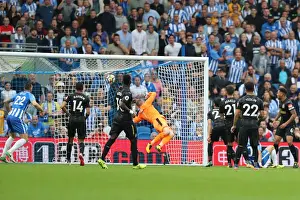 Newcastle United 24SEP17 Prints: Tomer Hemed Scores the Opener: Brighton and Hove Albion vs