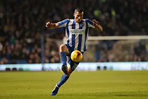Ipswich Town 14FEB17 Prints: Tomer Hemed Scores the Winner: Brighton & Hove Albion vs Ipswich Town (Championship Clash)