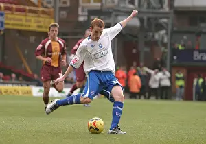 Tommy Fraser in Action: Brighton & Hove Albion vs Bradford City