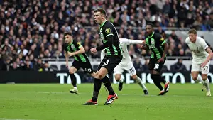 Takes A Penalty And Scores A Goal 0 1 Prints: Tottenham Hotspur v Brighton and Hove Albion Premier League 10FEB24