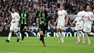 Takes A Penalty And Scores A Goal 0 1 Prints: Tottenham Hotspur v Brighton and Hove Albion Premier League 10FEB24