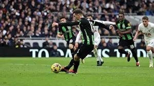 Takes A Penalty And Scores A Goal 0 1 Prints: Tottenham Hotspur v Brighton and Hove Albion Premier League 10FEB24