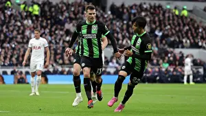 Takes A Penalty And Scores A Goal 0 1 Prints: Tottenham Hotspur v Brighton and Hove Albion Premier League 10FEB24