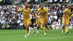 Scores A Goal 1 1 Prints: Tottenham Hotspur v Brighton and Hove Albion Premier League 25MAY25