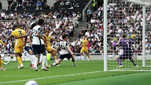 Scores A Goal 1 1 Prints: Tottenham Hotspur v Brighton and Hove Albion Premier League 25MAY25