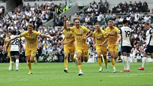 Scores A Goal 1 2 Prints: Tottenham Hotspur v Brighton and Hove Albion Premier League 25MAY25