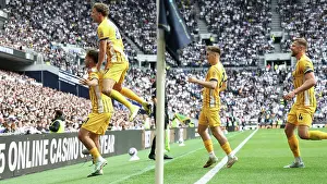 Scores A Goal 1 2 Prints: Tottenham Hotspur v Brighton and Hove Albion Premier League 25MAY25