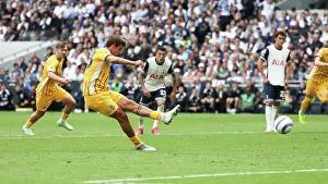 Takes A Penalty And Prints: Tottenham Hotspur v Brighton and Hove Albion Premier League 25MAY25