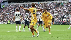Takes A Penalty And Prints: Tottenham Hotspur v Brighton and Hove Albion Premier League 25MAY25